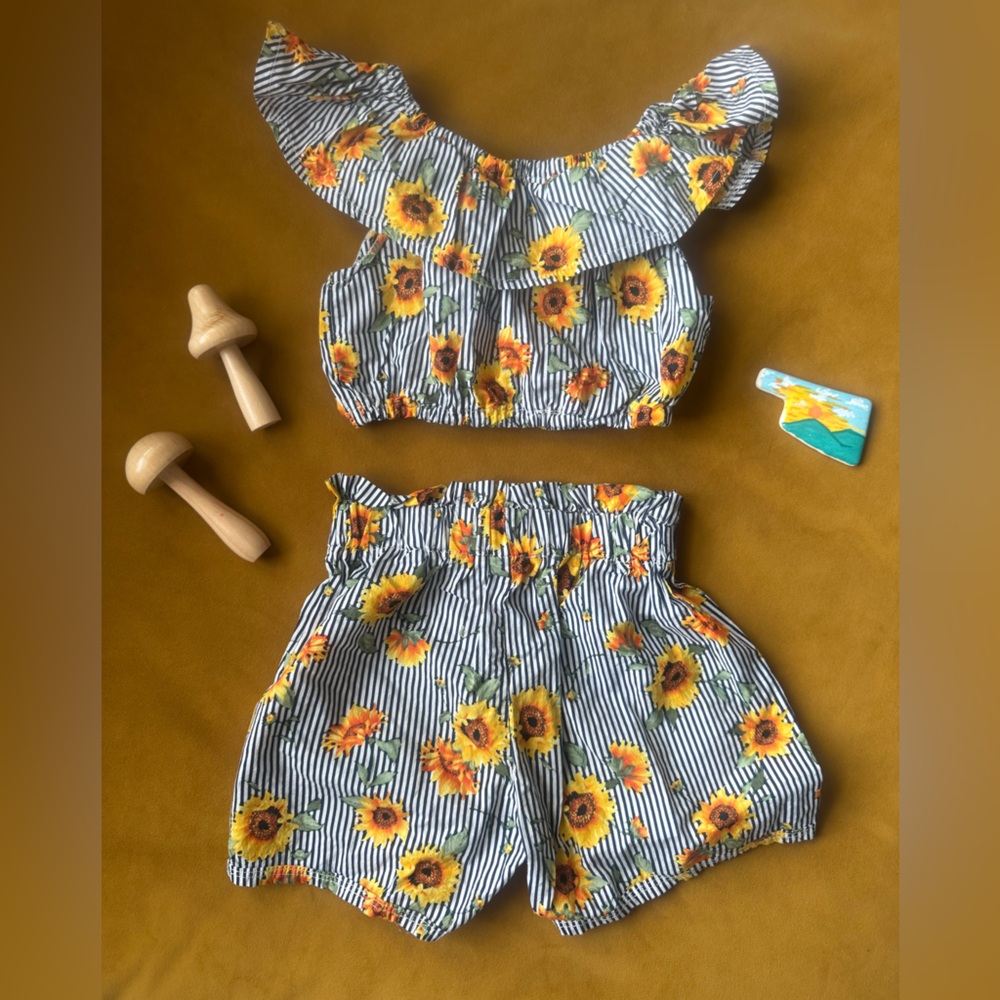 Sunflower Matching Set 🌻